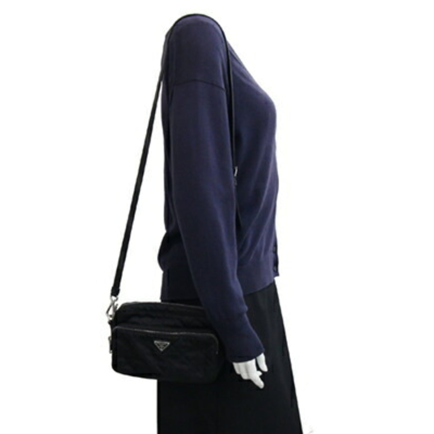 Prada Nylon Black Shoulder Bags