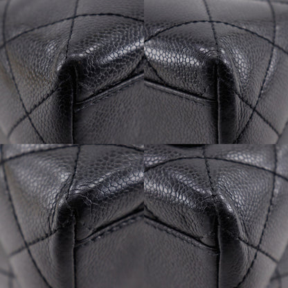 Chanel Calfskin Black Handbags