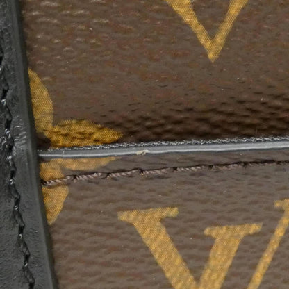Louis Vuitton Coated Canvas Black Handbags