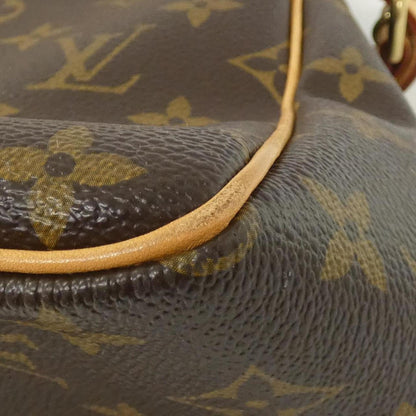 Louis Vuitton Coated Canvas Brown Handbags