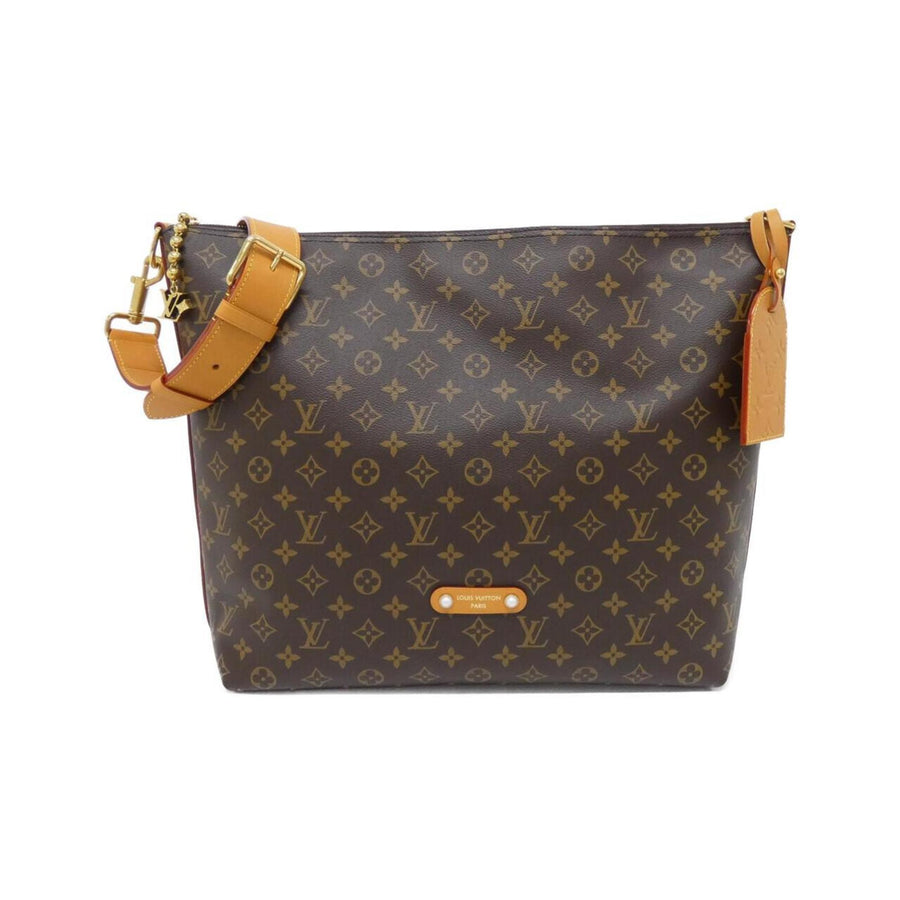 Louis Vuitton Coated Canvas Brown Shoulder Bags