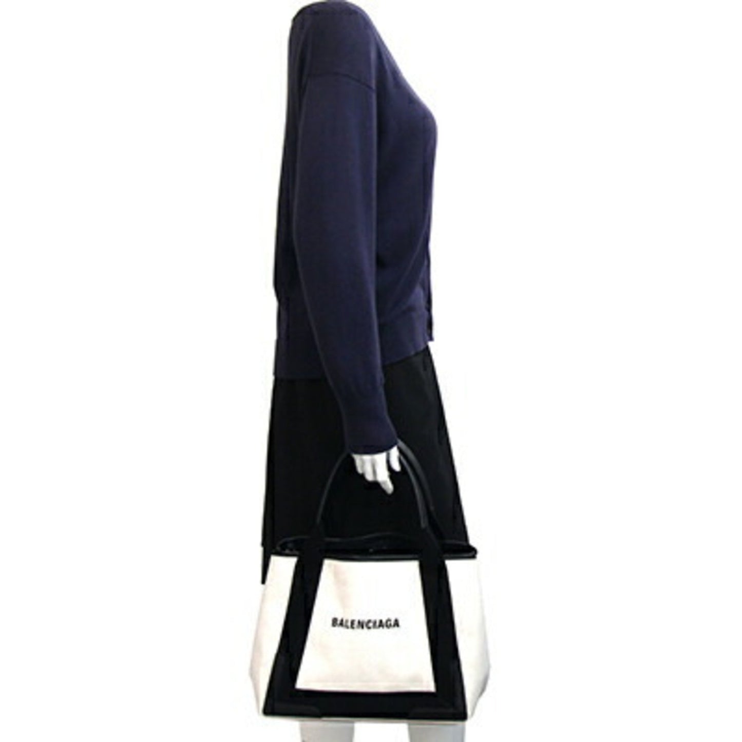 Balenciaga Canvas Black Handbags
