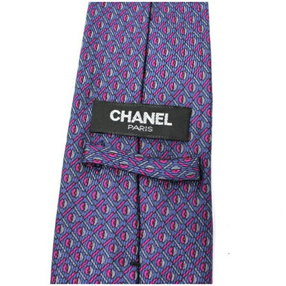 Chanel Silk Blue Ties