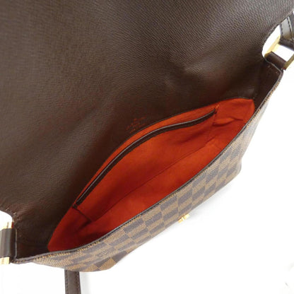 Louis Vuitton Coated Canvas Brown Shoulder Bags