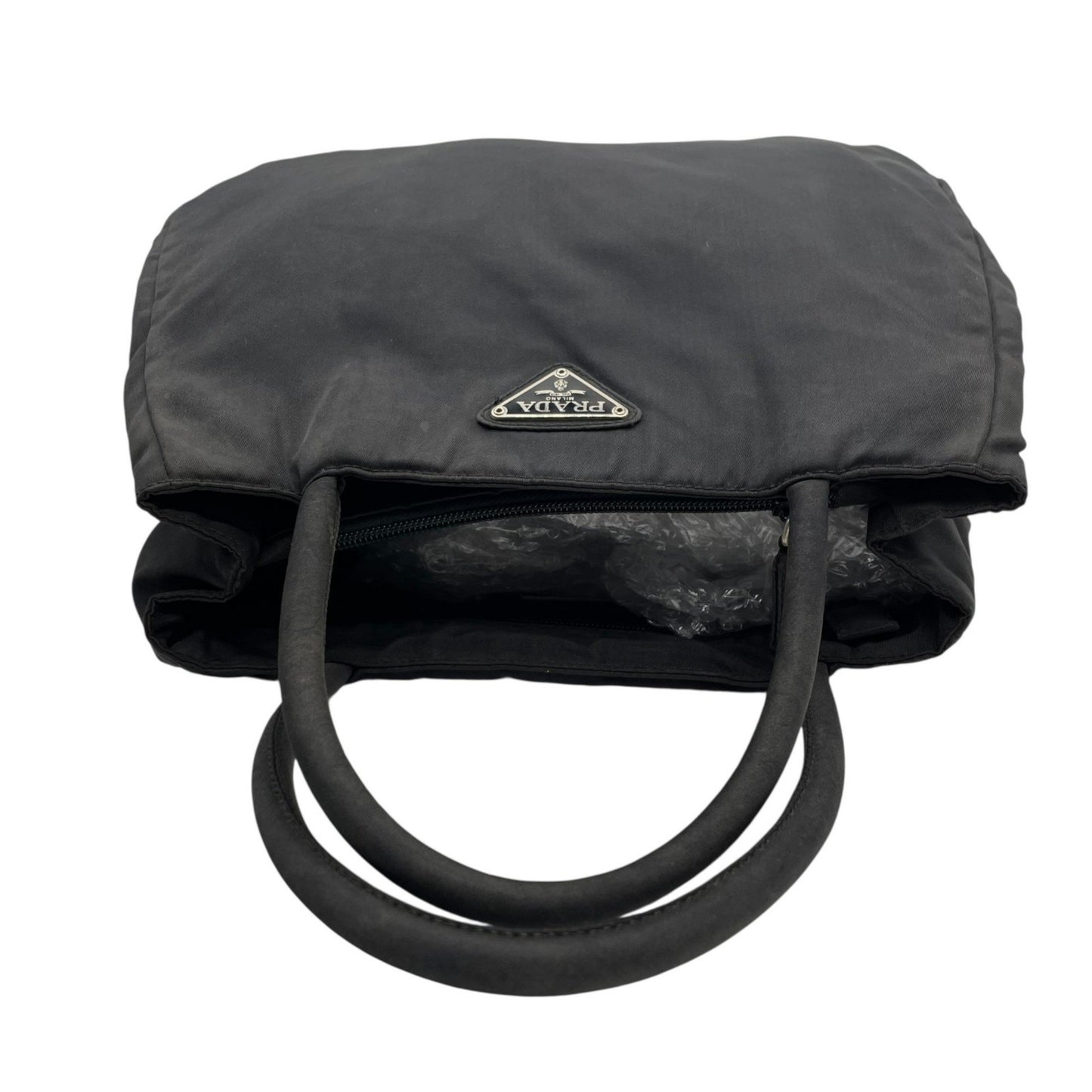 Prada Nylon Black Handbags