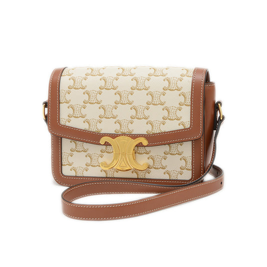 Celine Pvc Brown Shoulder Bags