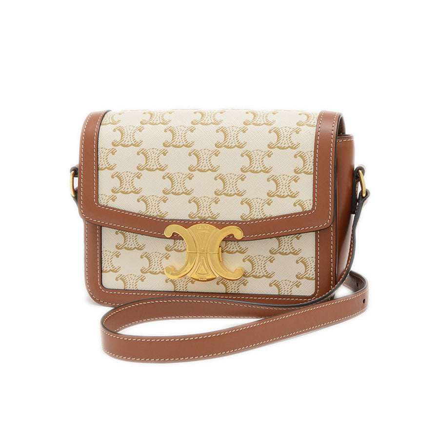 Celine Pvc Brown Shoulder Bags