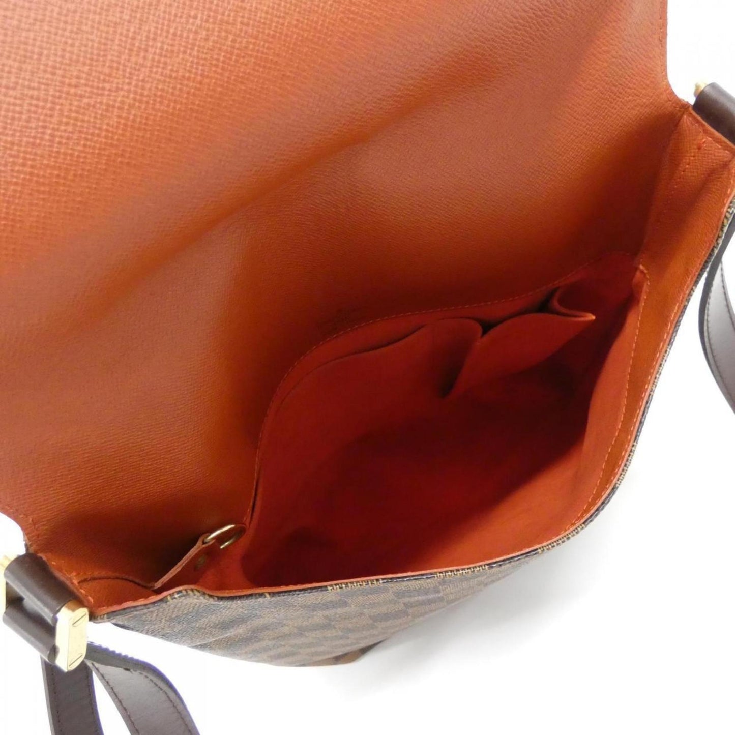Louis Vuitton Coated Canvas Brown Shoulder Bags