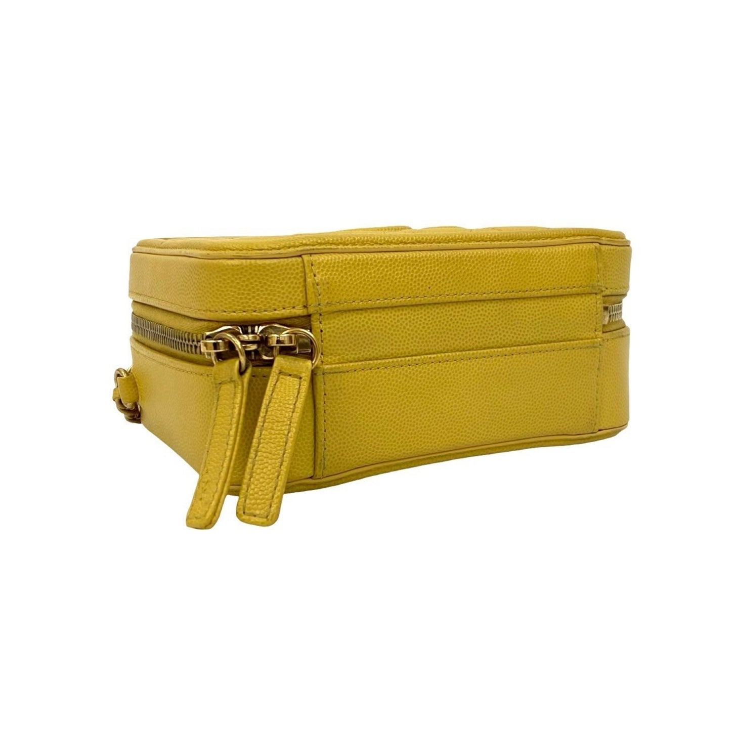 Chanel Calfskin Yellow Shoulder Bags