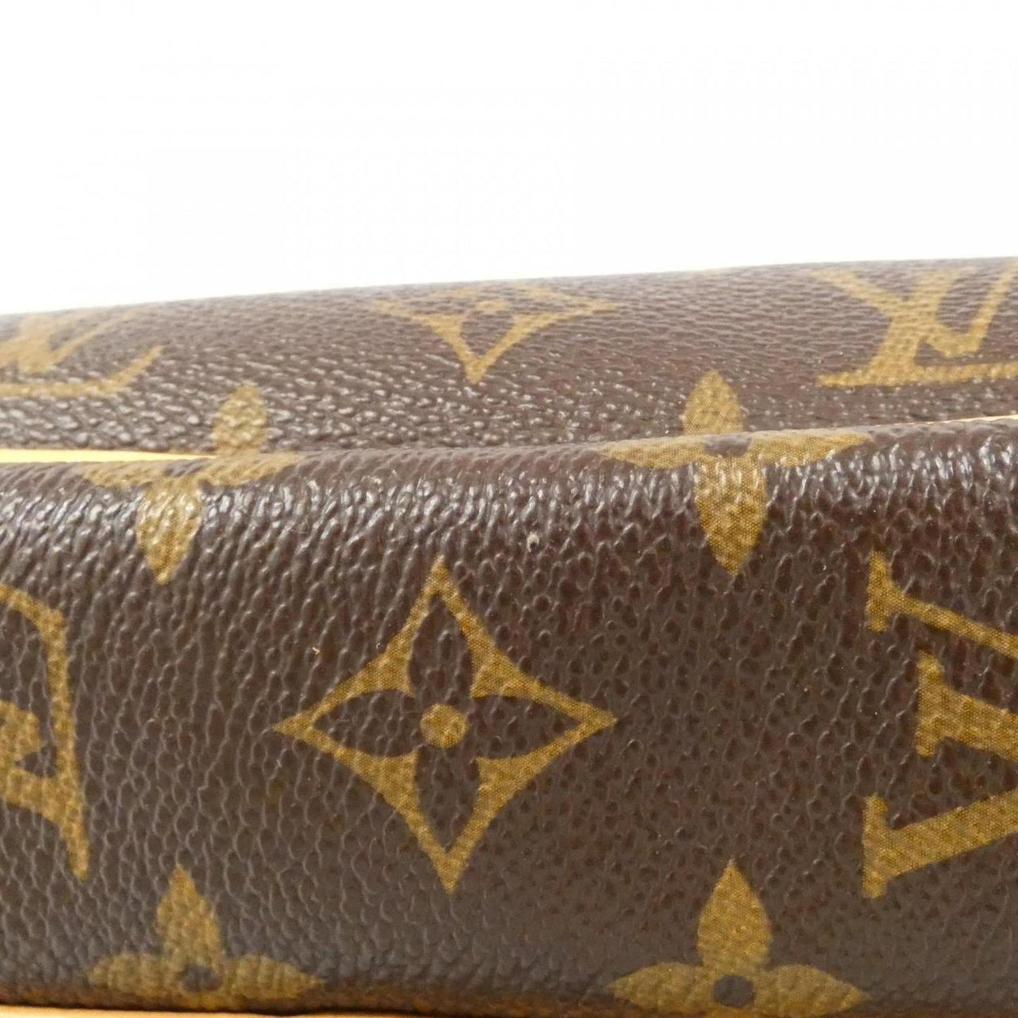 Louis Vuitton Coated Canvas Brown Shoulder Bags