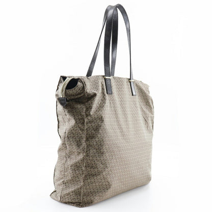 Fendi Nylon Brown Tote Bags