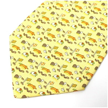 Salvatore Ferragamo Silk Yellow Ties