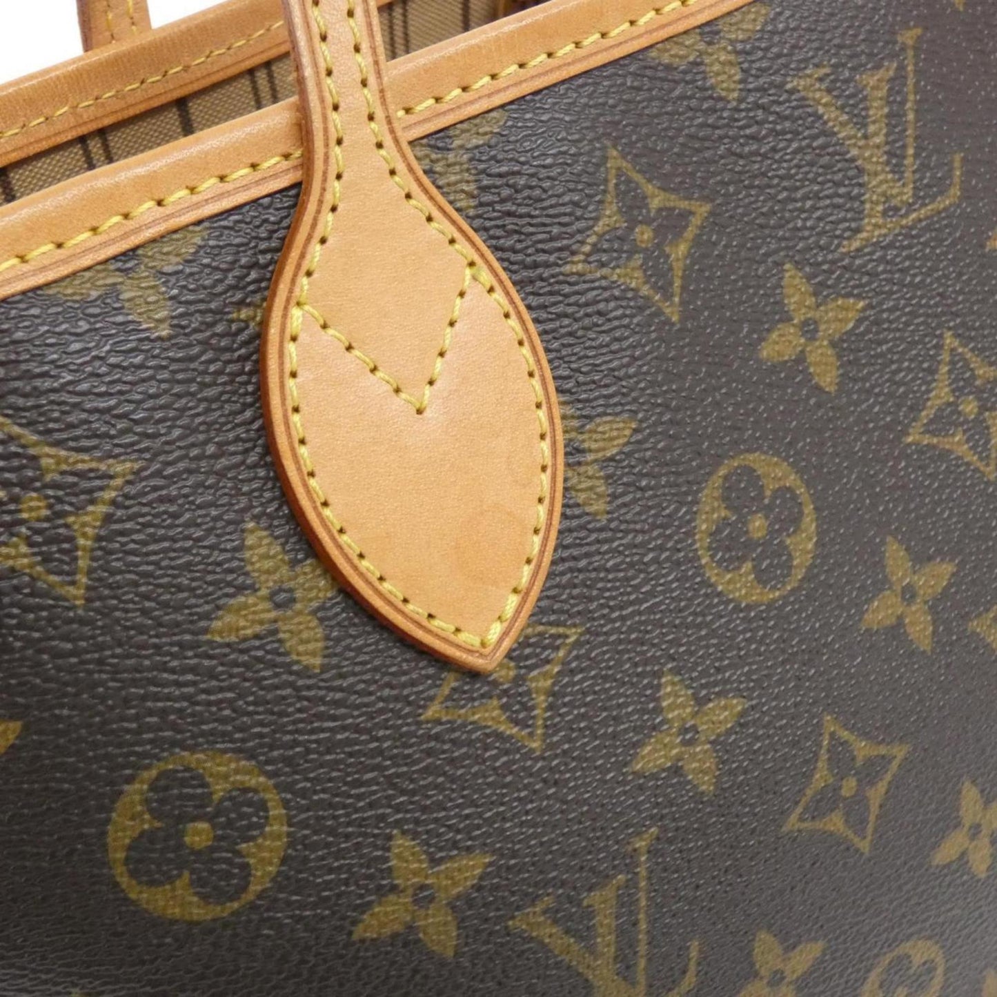 Louis Vuitton Coated Canvas Brown Handbags
