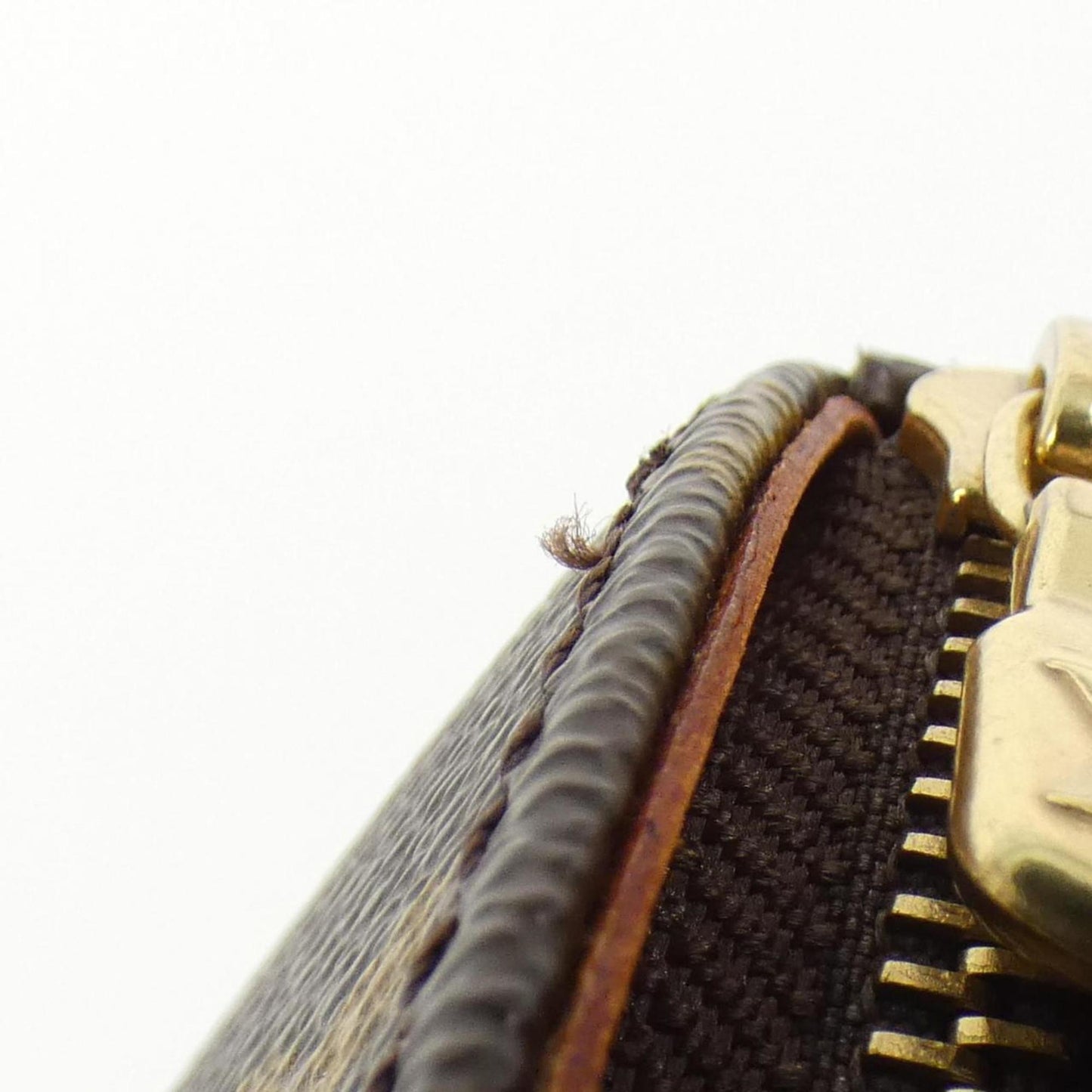 Louis Vuitton Coated Canvas Brown Handbags
