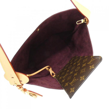 Louis Vuitton Coated Canvas Brown Shoulder Bags