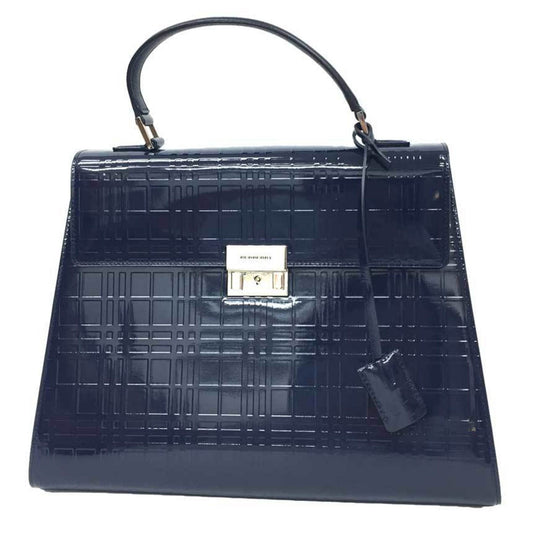 Burberry Patent Blue Handbags
