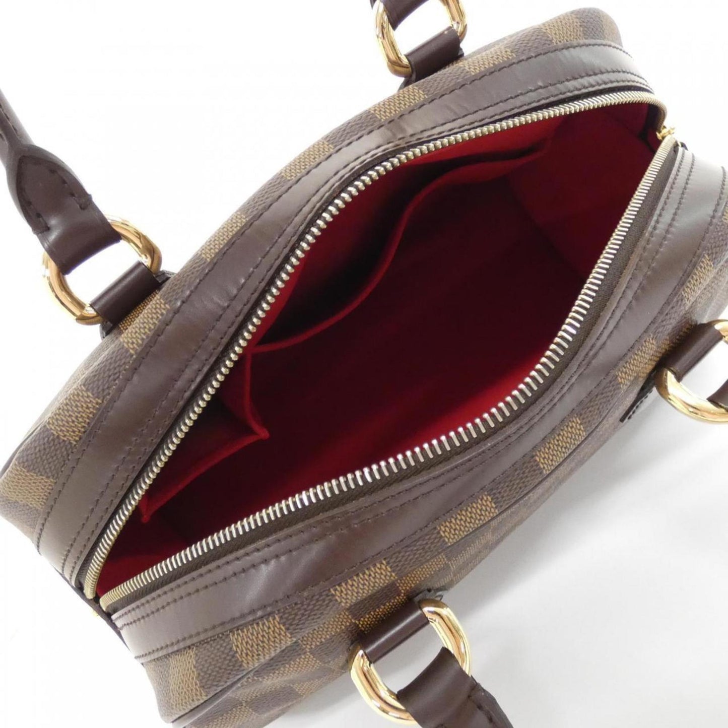 Louis Vuitton Coated Canvas Brown Handbags