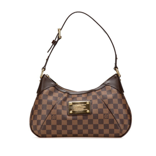 Louis Vuitton Pvc Brown Shoulder Bags