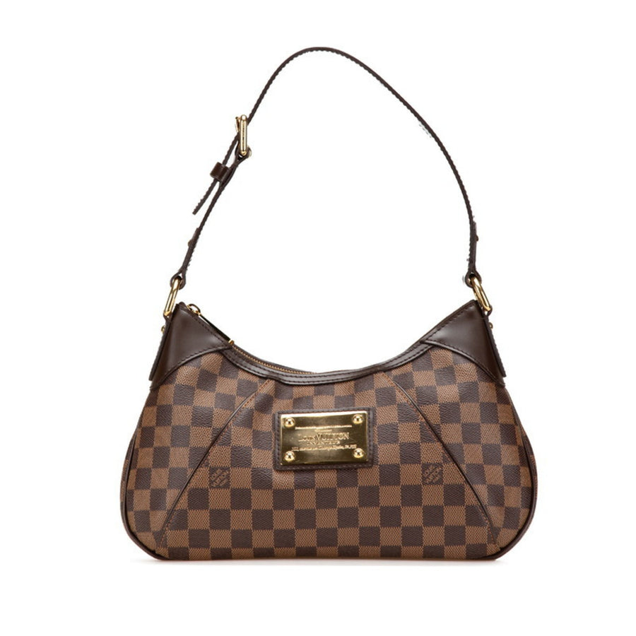 Louis Vuitton Pvc Brown Shoulder Bags