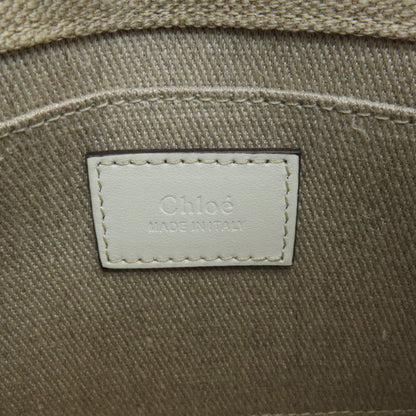 Chloé Canvas Brown Shoulder Bags