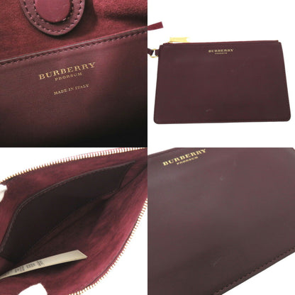 Burberry Other Leather Red Shoulder Bags