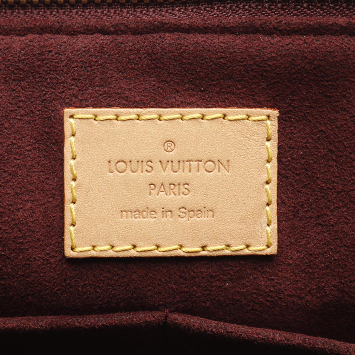 Louis Vuitton Coated Canvas Brown Handbags