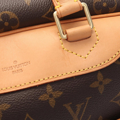 Louis Vuitton Coated Canvas Brown Handbags