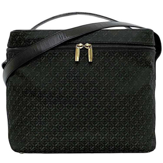 Loewe Canvas Black Shoulder Bags