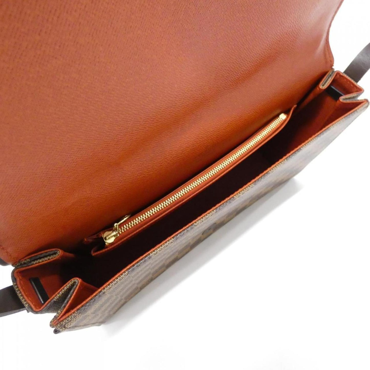 Louis Vuitton Coated Canvas Brown Shoulder Bags