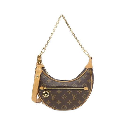 Louis Vuitton Monogram Canvas Brown Shoulder Bags