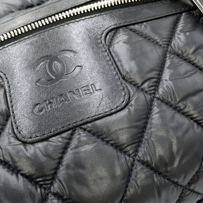 Chanel Nylon Black Tote Bags