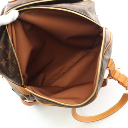 Louis Vuitton Coated Canvas Brown Travel Bags