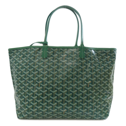 Goyard Coated Canvas Green Tote Bags
