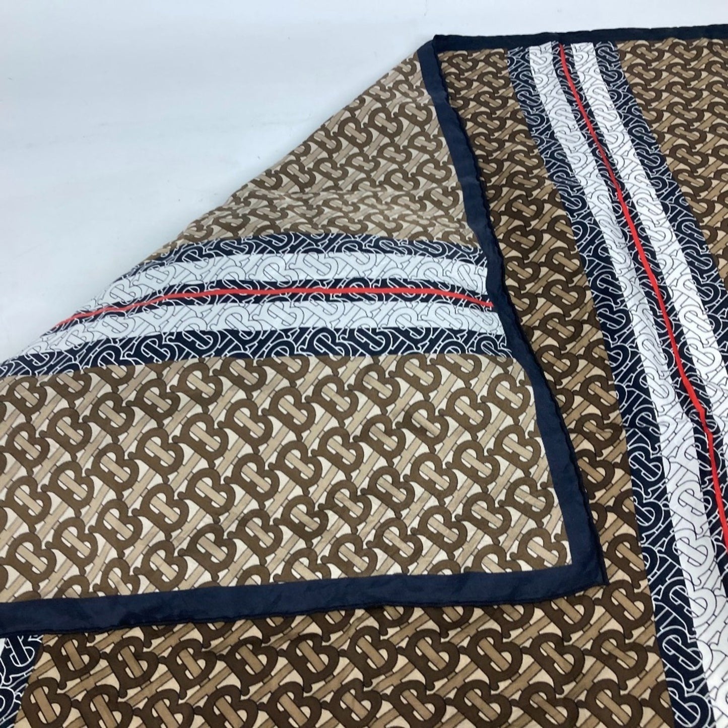 Burberry Silk Black Scarves