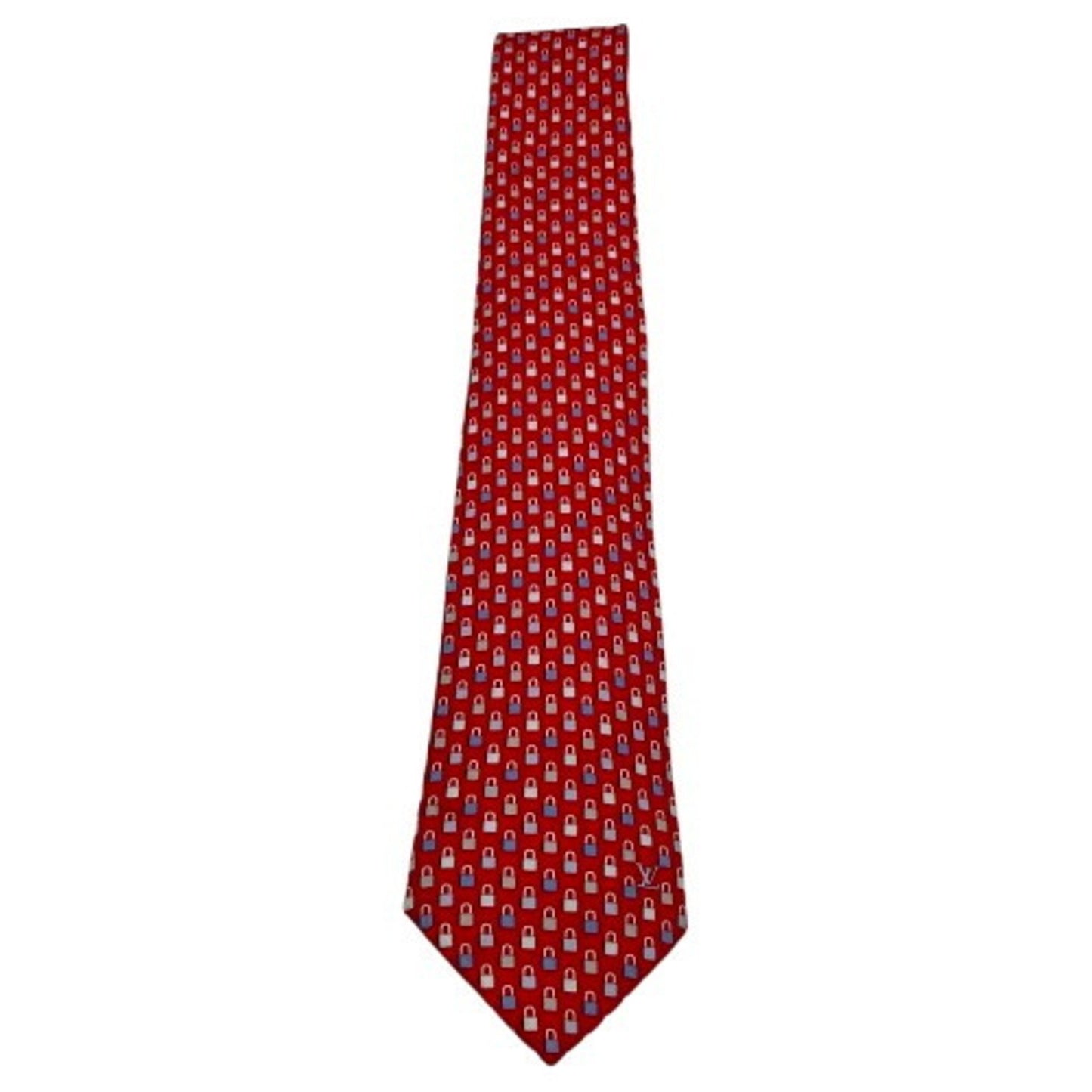 Louis Vuitton Silk Red Ties