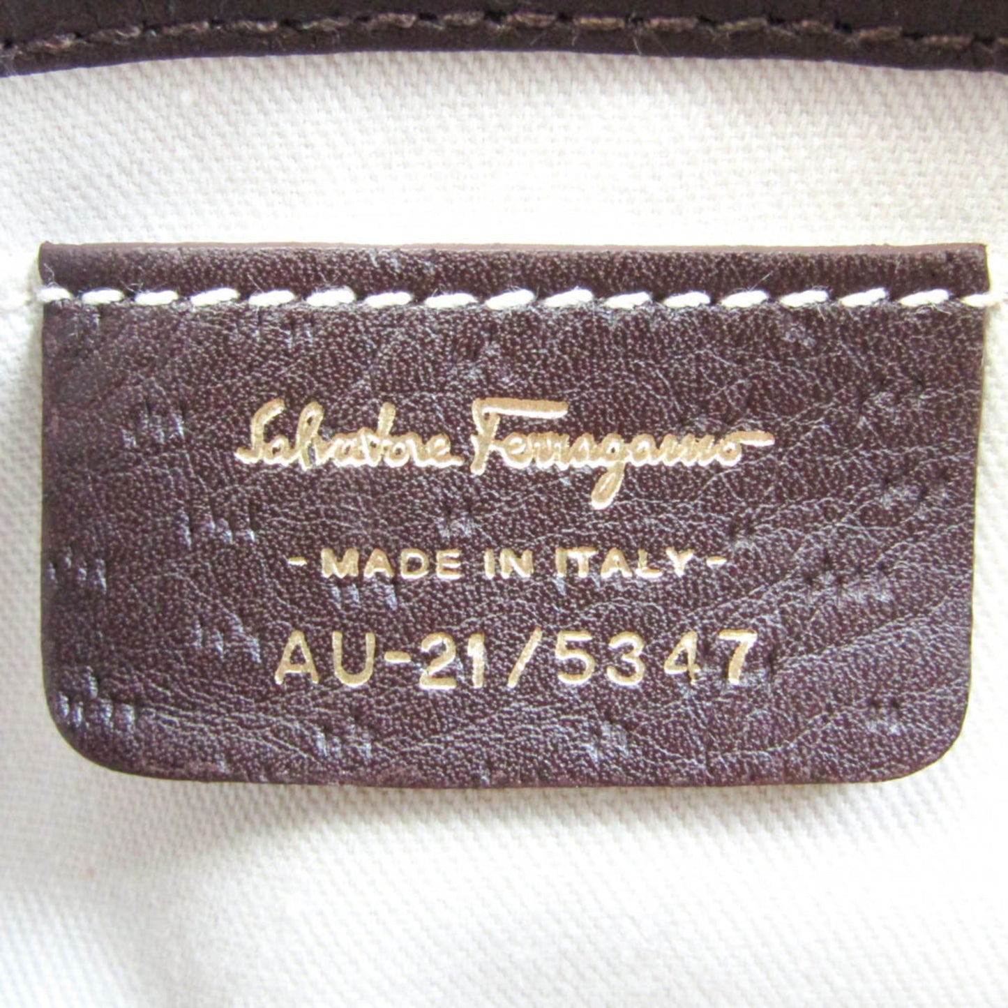 Salvatore Ferragamo Nylon Brown Shoulder Bags