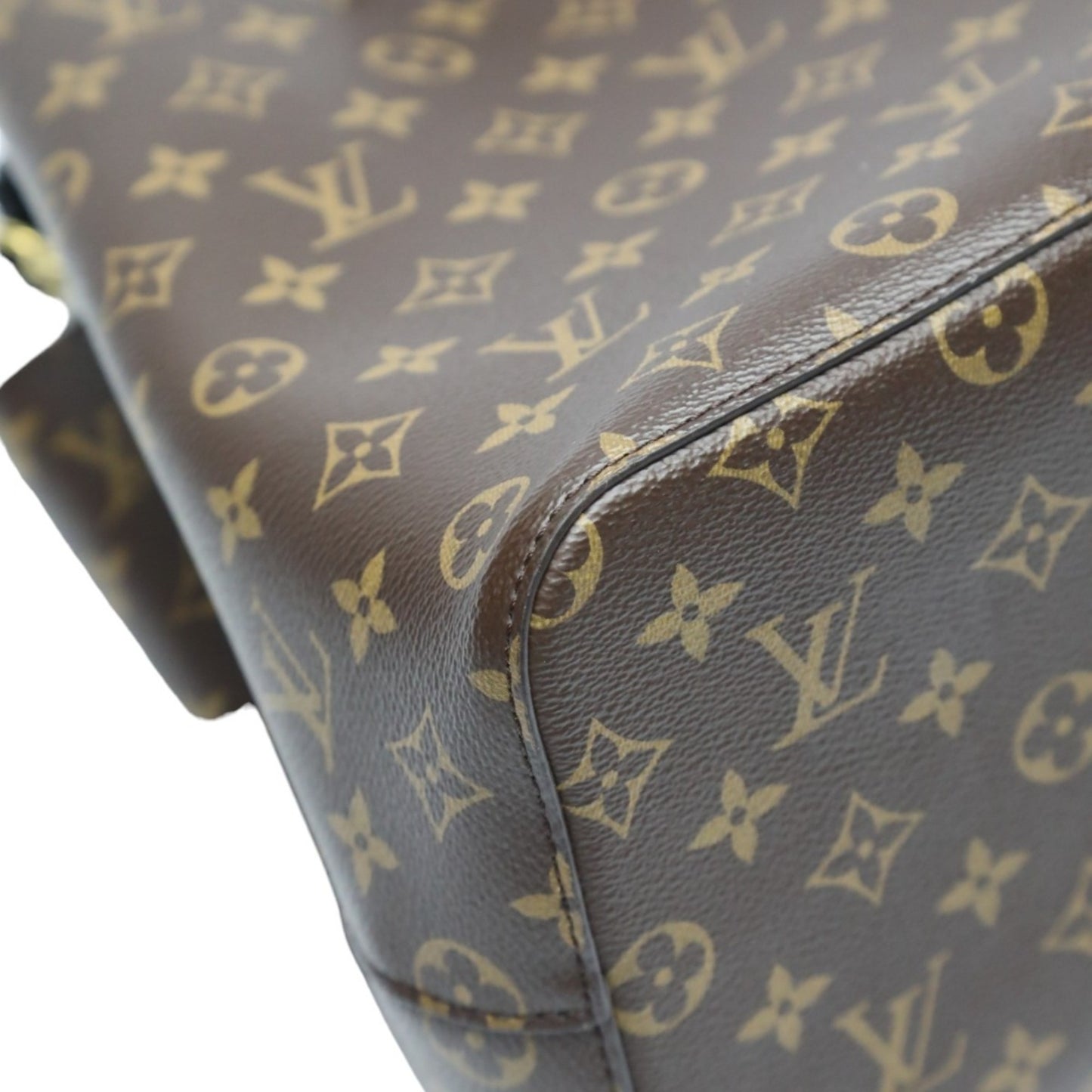 Louis Vuitton Monogram Canvas Brown Shoulder Bags