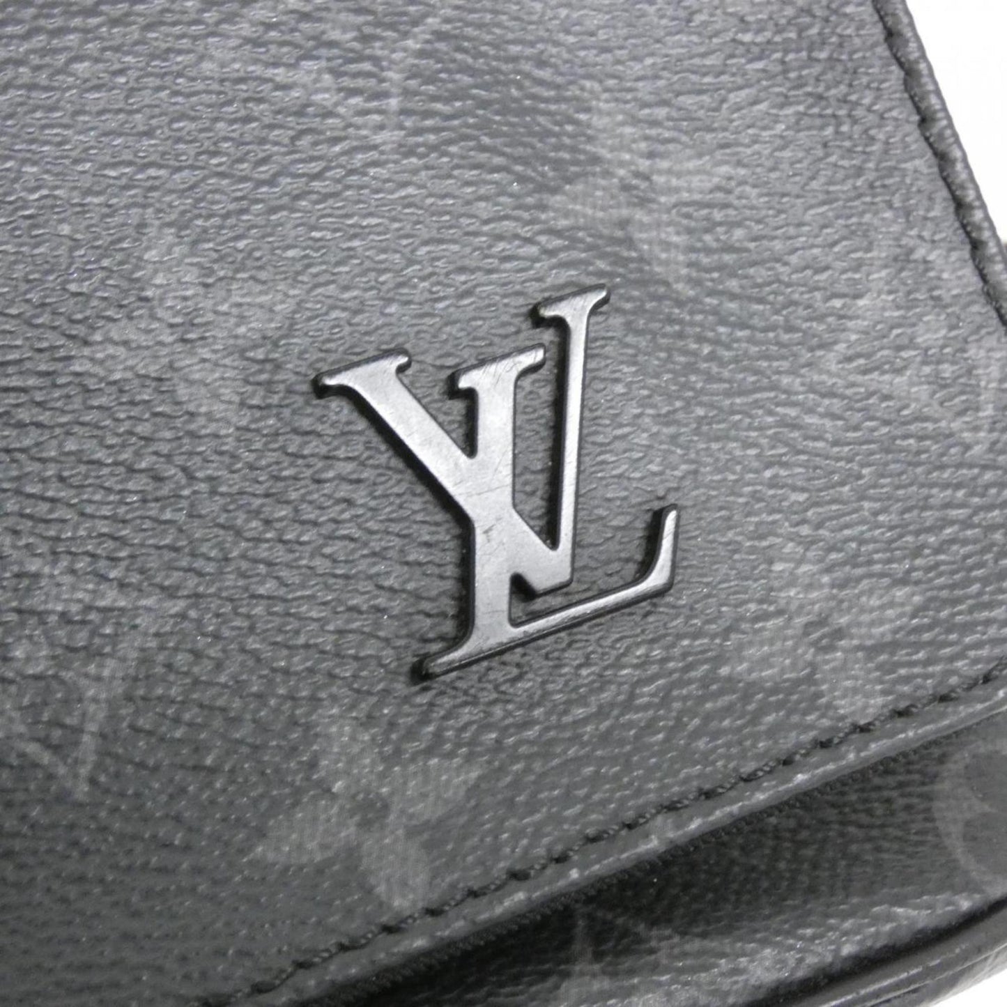 Louis Vuitton Coated Canvas Black Shoulder Bags