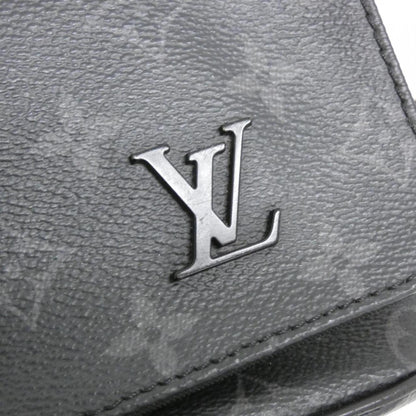 Louis Vuitton Coated Canvas Black Shoulder Bags