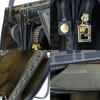 Fendi Canvas Black Handbags