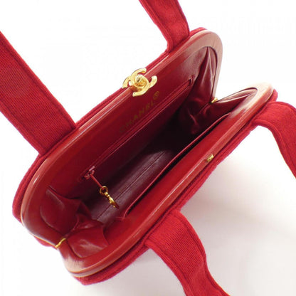 Chanel Canvas Red Handbags