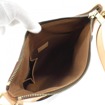 Louis Vuitton Coated Canvas Brown Shoulder Bags