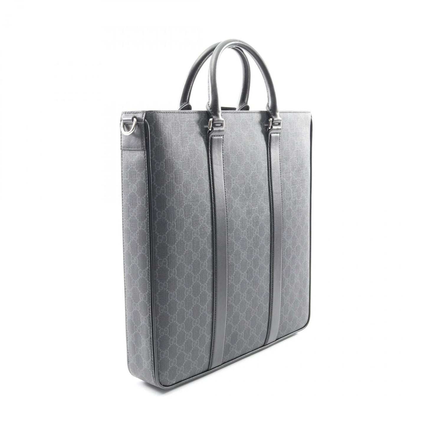 Gucci Coated Canvas Black Tote Bags