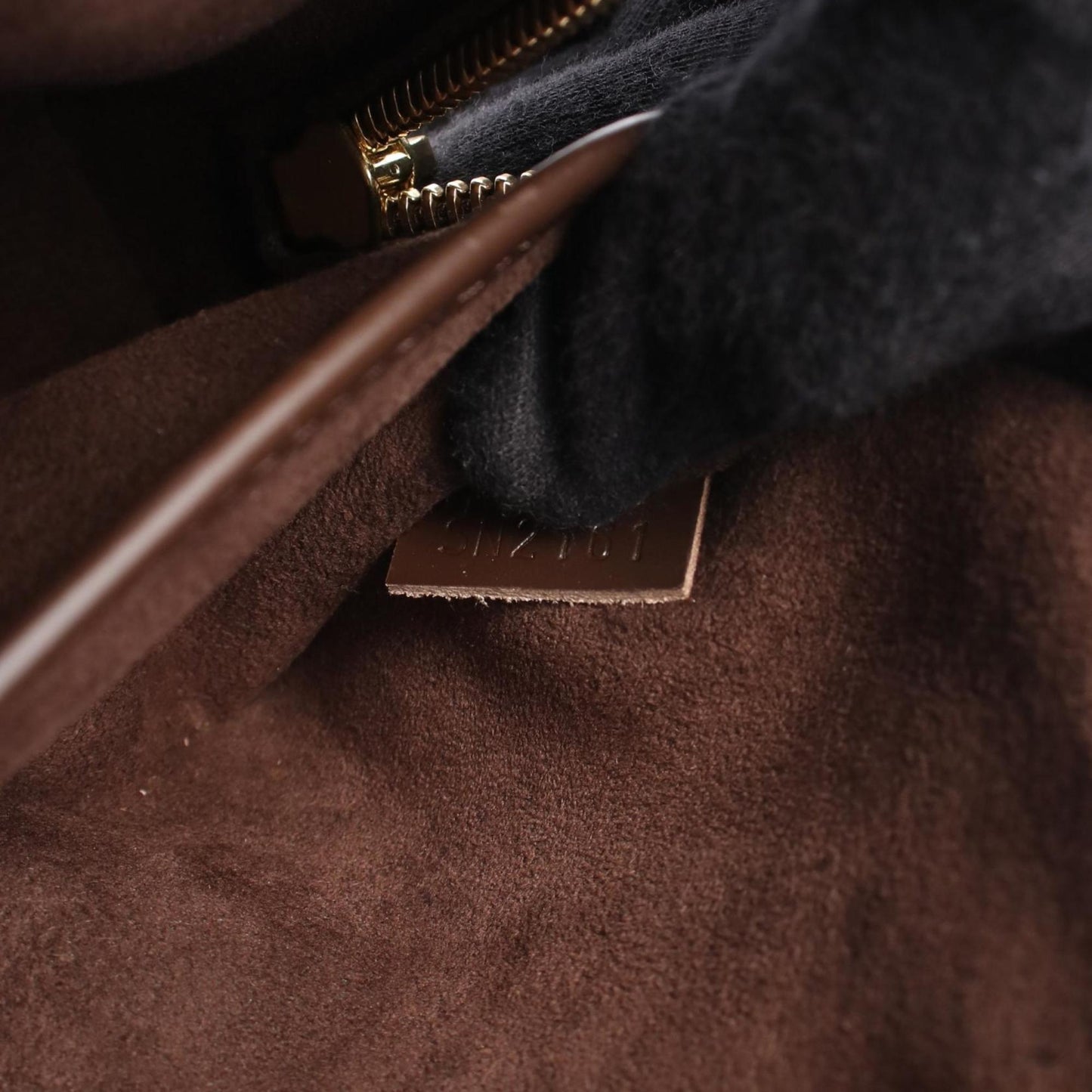 Louis Vuitton Coated Canvas Brown Clutch Bags