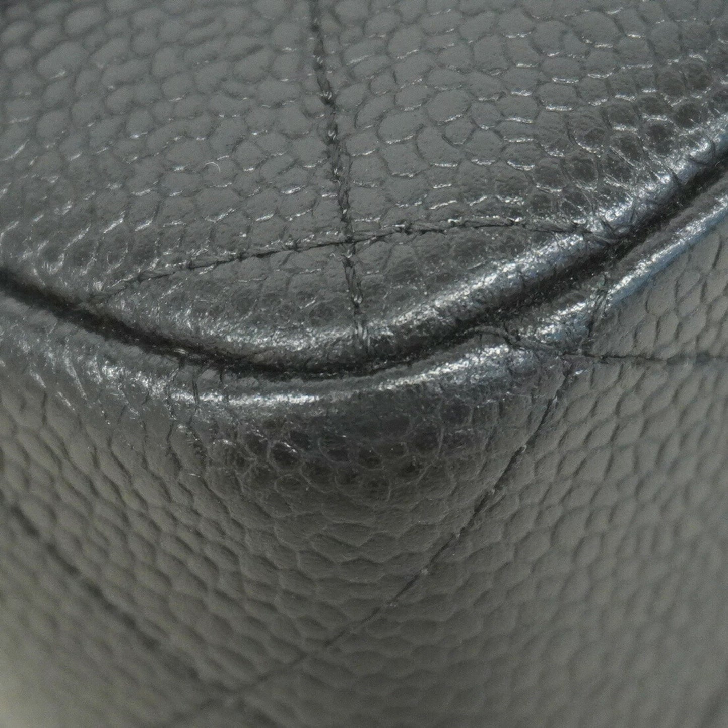Chanel Calfskin Black Shoulder Bags