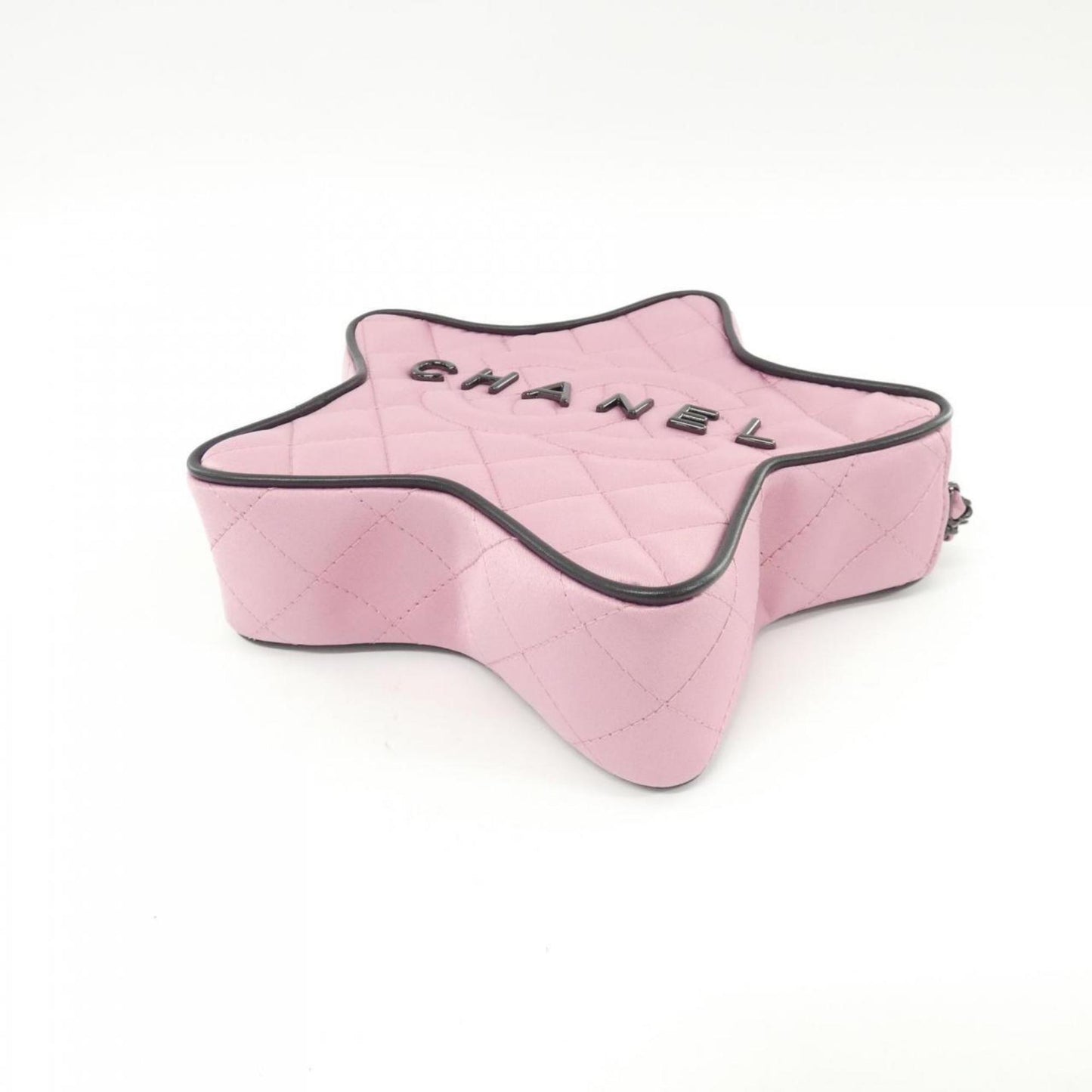 Chanel Satin Pink Shoulder Bags