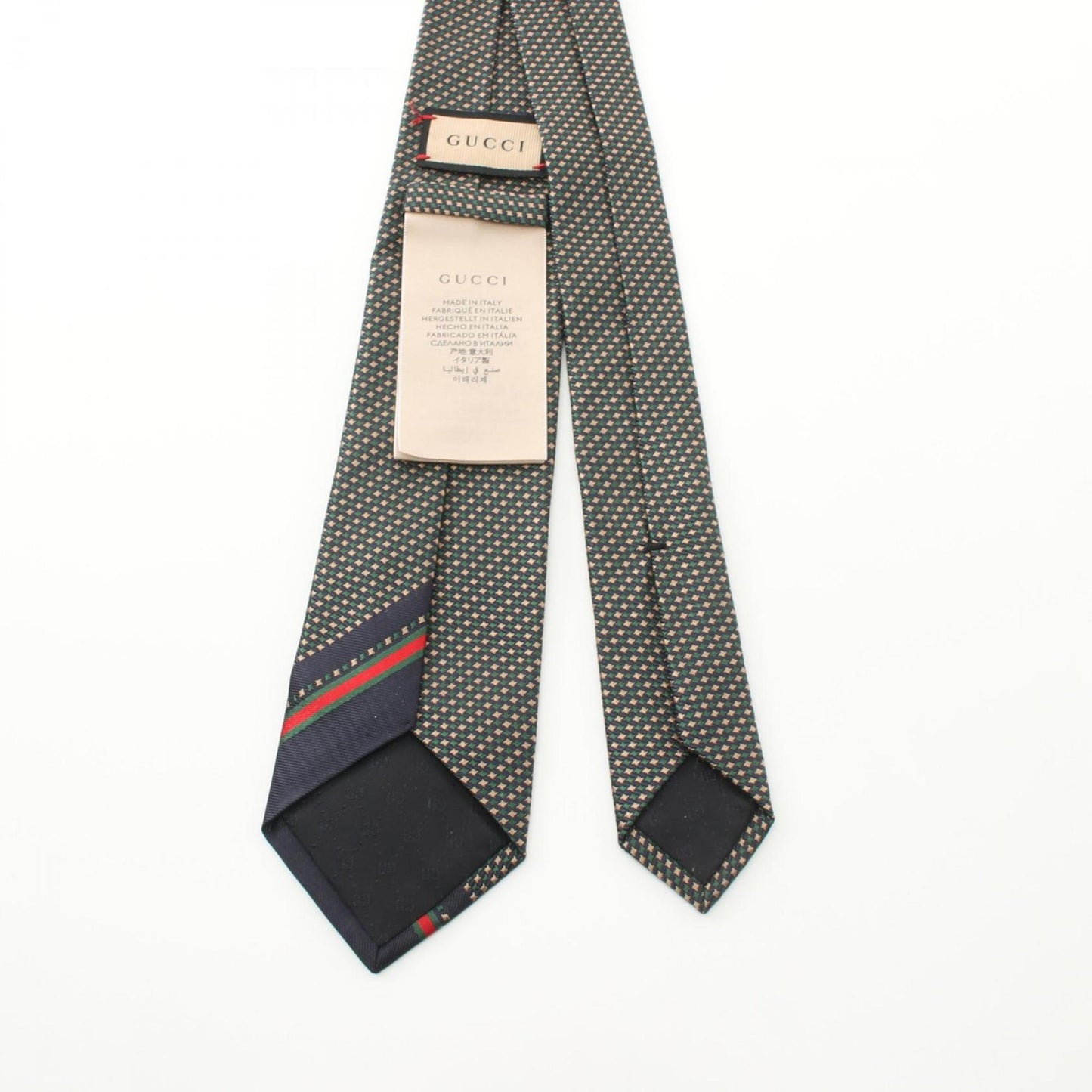 Gucci Silk Green Ties