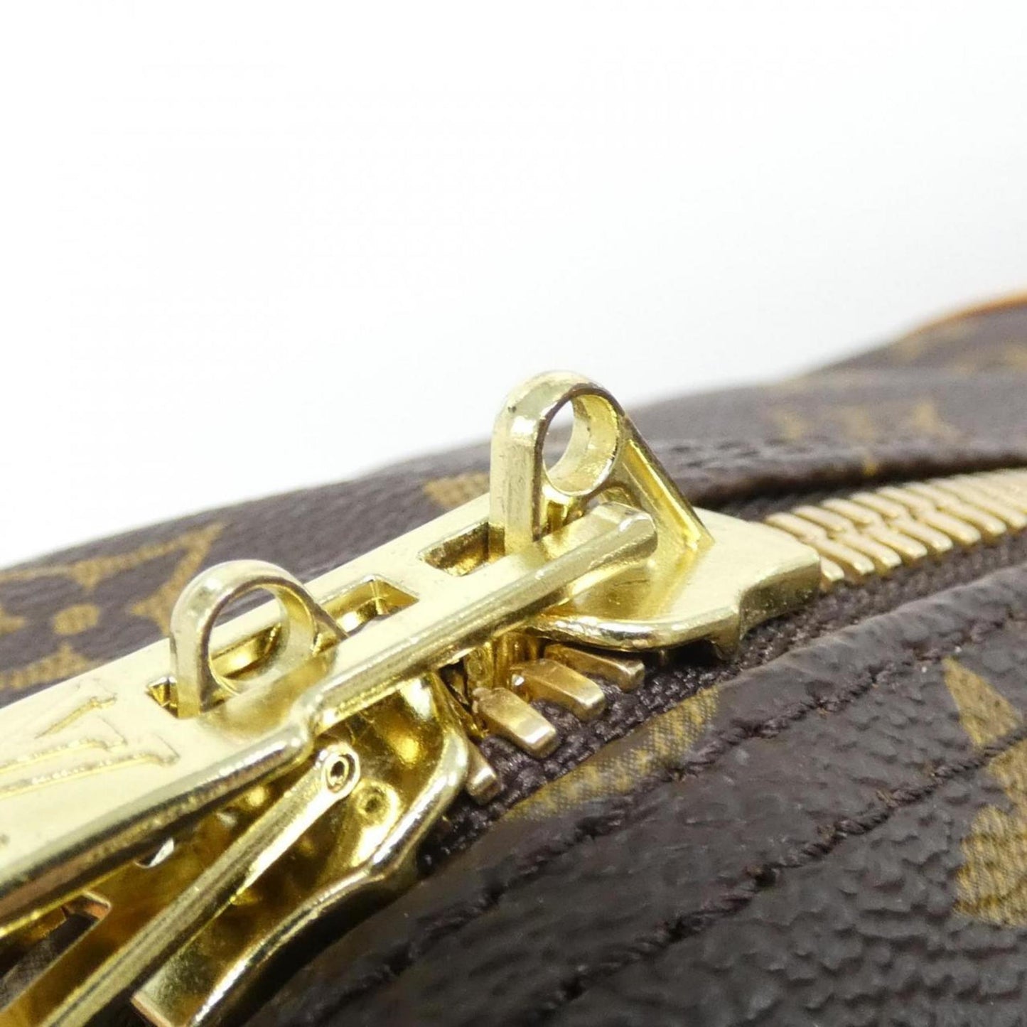 Louis Vuitton Coated Canvas Brown Travel Bags
