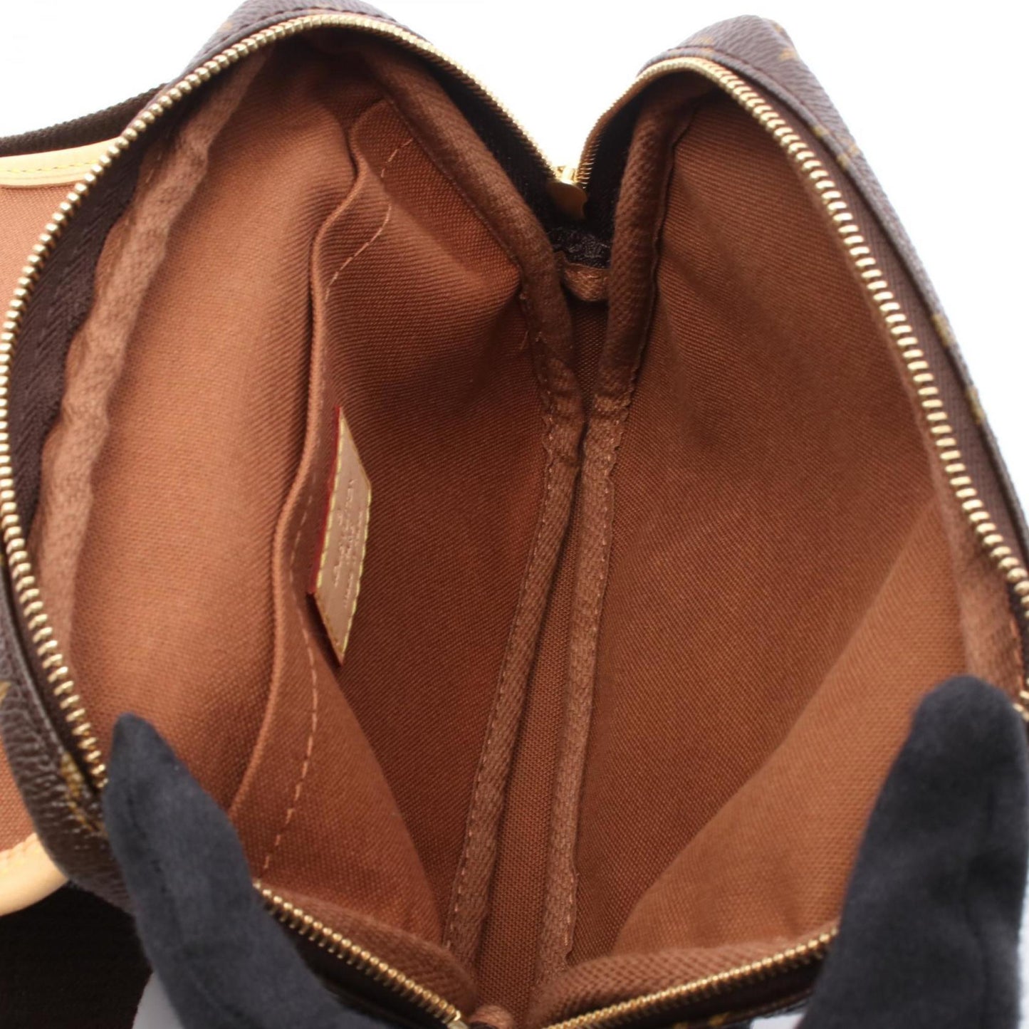 Louis Vuitton Coated Canvas Brown Crossbody Bags