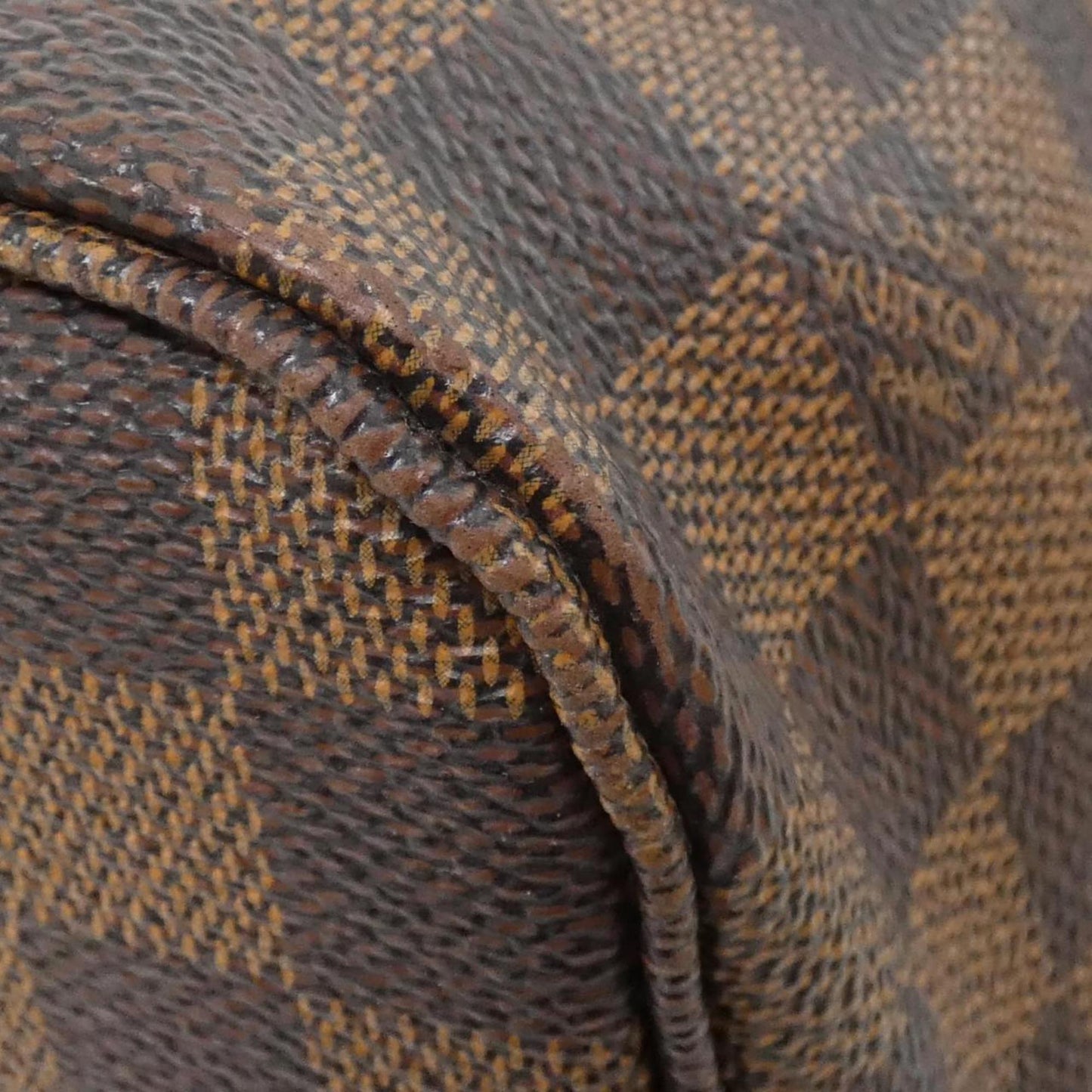 Louis Vuitton Coated Canvas Brown Handbags